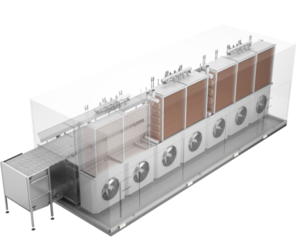 連続式バラ化急速凍結装置 IQF Line Freezer（IQFラインフリーザー）