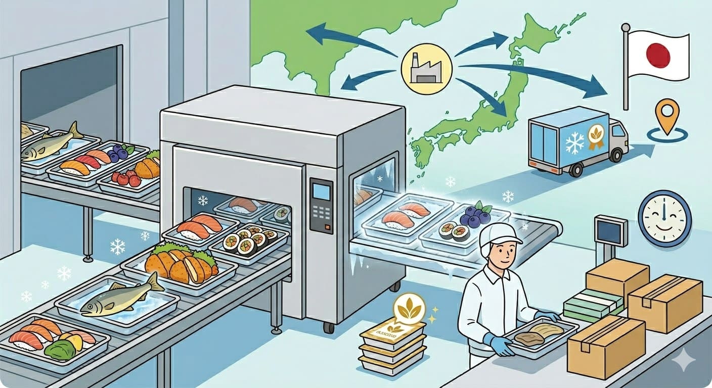 KOGASUNの急速冷凍機はどんな会社におすすめ？