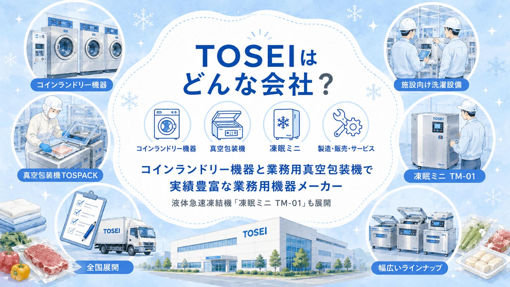 TOSEIはどんな会社?