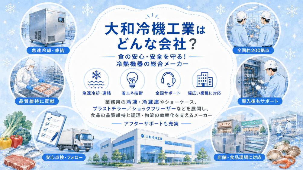 大和冷機工業株式会社はどんな会社？